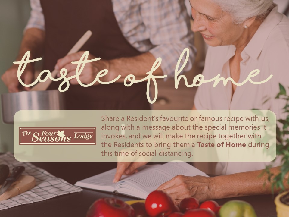 taste of home program graphic